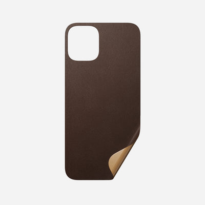 Leather iPhone Skin - iPhone 12 mini | Rustic Brown | Horween