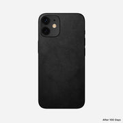 Leather iPhone Skin - iPhone 12 mini | Black | Horween