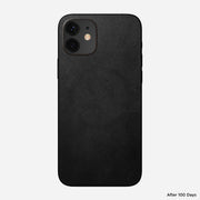 Leather iPhone Skin - iPhone 12 | Black | Horween