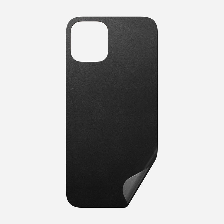 Leather iPhone Skin - iPhone 12 Pro | Black | Horween