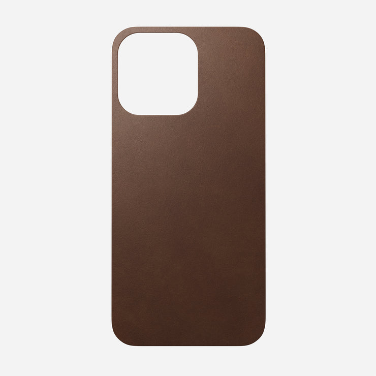 Leather iPhone Skin - iPhone 13 Pro | Rustic Brown | Horween