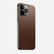 Leather iPhone Skin - iPhone 13 Pro | Rustic Brown | Horween