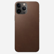 Leather iPhone Skin - iPhone 13 Pro Max | Rustic Brown | Horween