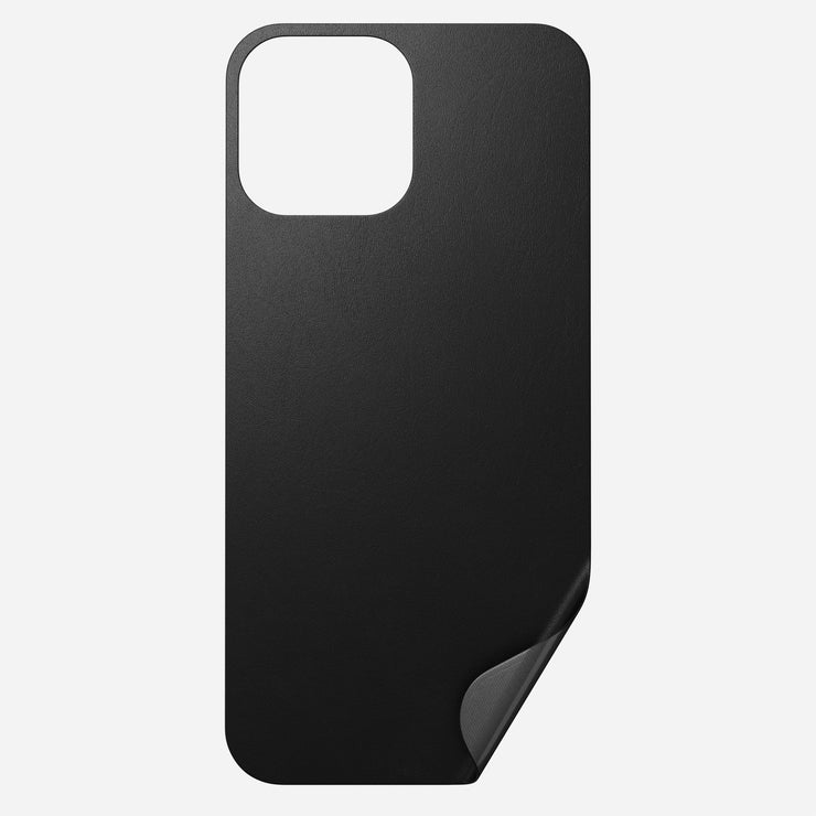 Leather iPhone Skin - iPhone 13 Pro Max | Black | Horween