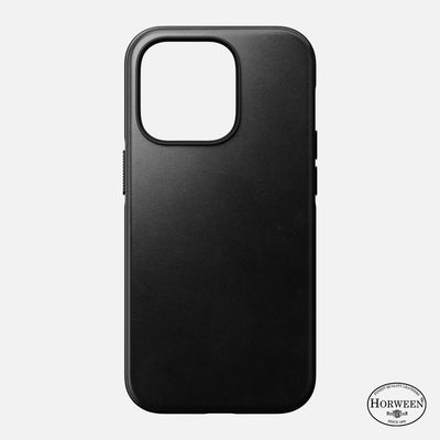 Open Box /// Modern Leather Case - iPhone 14 Pro | Black | Horween
