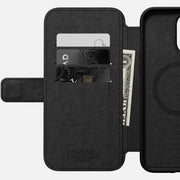 Modern Leather Folio - iPhone 14 Pro Max | Black | Horween