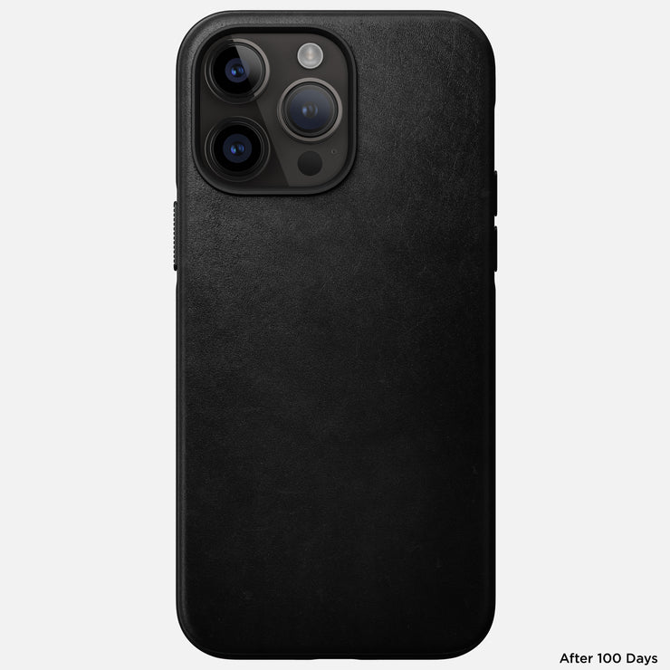 Modern Leather Case - iPhone 14 Pro Max | Black | Nomad Leather