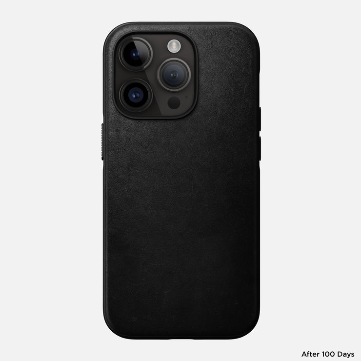 Modern Leather Case - iPhone 14 Pro | Black | Nomad Leather