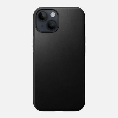 Modern Leather Case - iPhone 14 | Black | Nomad Leather