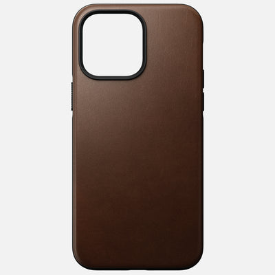 Open Box /// Modern Leather Case - iPhone 14 Pro Max | Brown | Nomad Leather