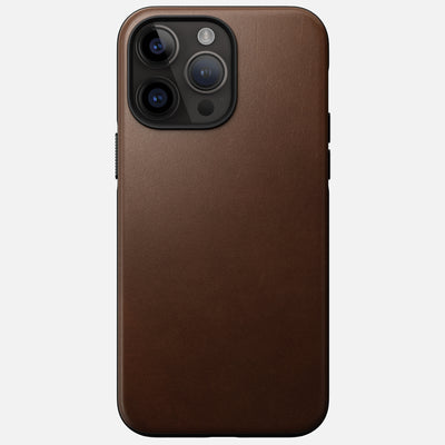 Modern Leather Case - iPhone 14 Pro Max | Brown | Nomad Leather