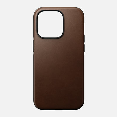 Open Box /// Modern Leather Case - iPhone 14 Pro | Brown | Nomad Leather