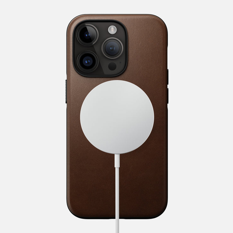 Modern Leather Case - iPhone 14 Pro | Brown | Nomad Leather