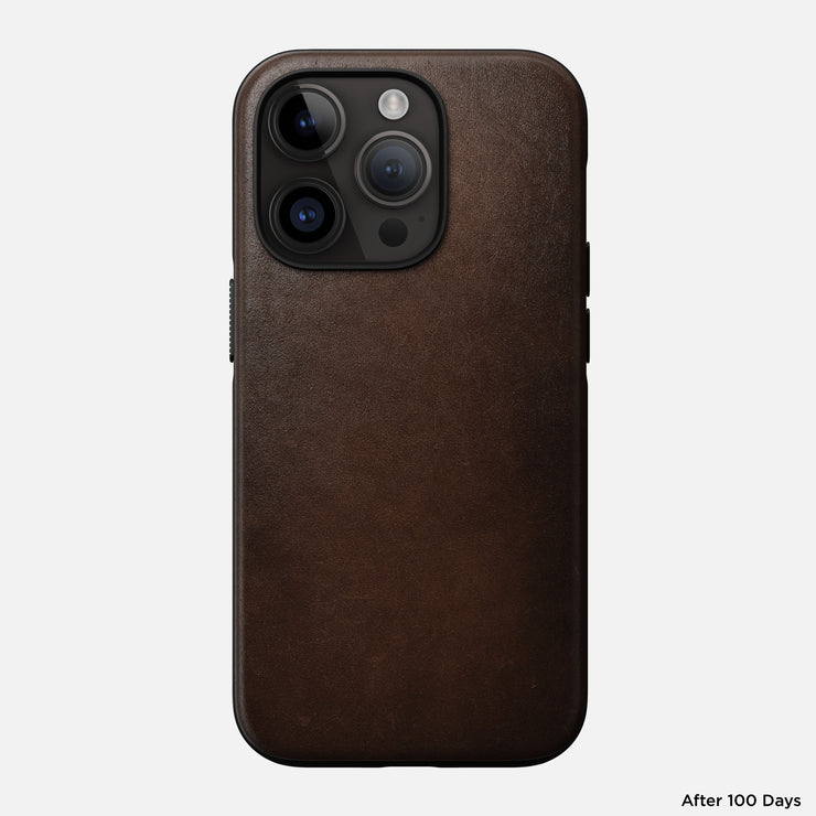 Modern Leather Case - iPhone 14 Pro | Brown | Nomad Leather