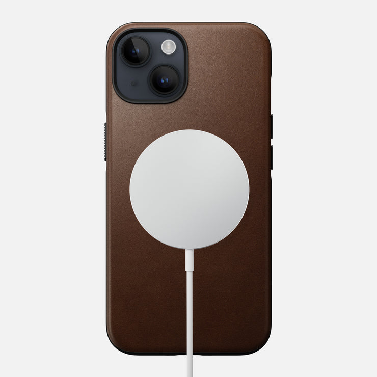 Modern Leather Case - iPhone 14 | Brown | Nomad Leather