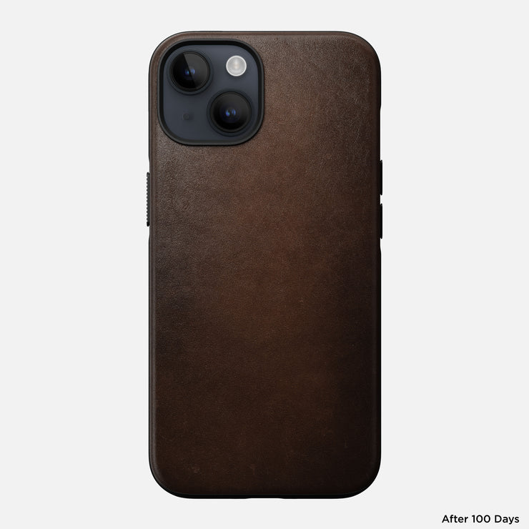 Modern Leather Case - iPhone 14 | Brown | Nomad Leather