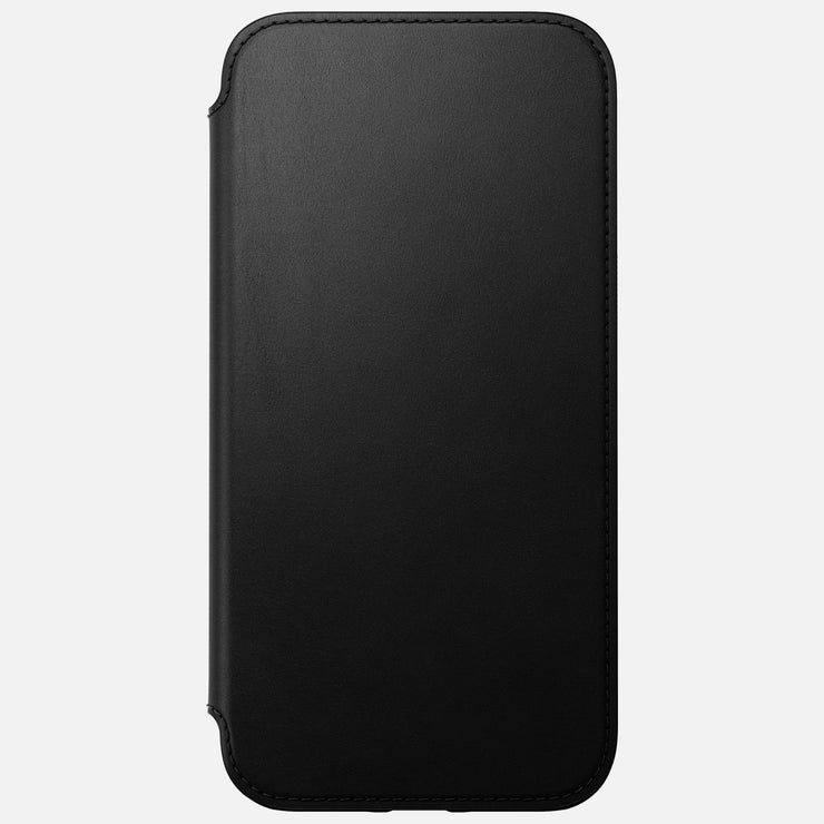 Modern Leather Folio - iPhone 14 Pro Max | Black | Nomad Leather