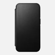 Modern Leather Folio - iPhone 14 Pro | Black | Nomad Leather