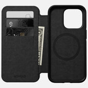 Modern Leather Folio - iPhone 14 Pro | Black | Nomad Leather