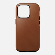 Open Box /// Modern Leather Case - iPhone 14 Pro | English Tan | Nomad Leather