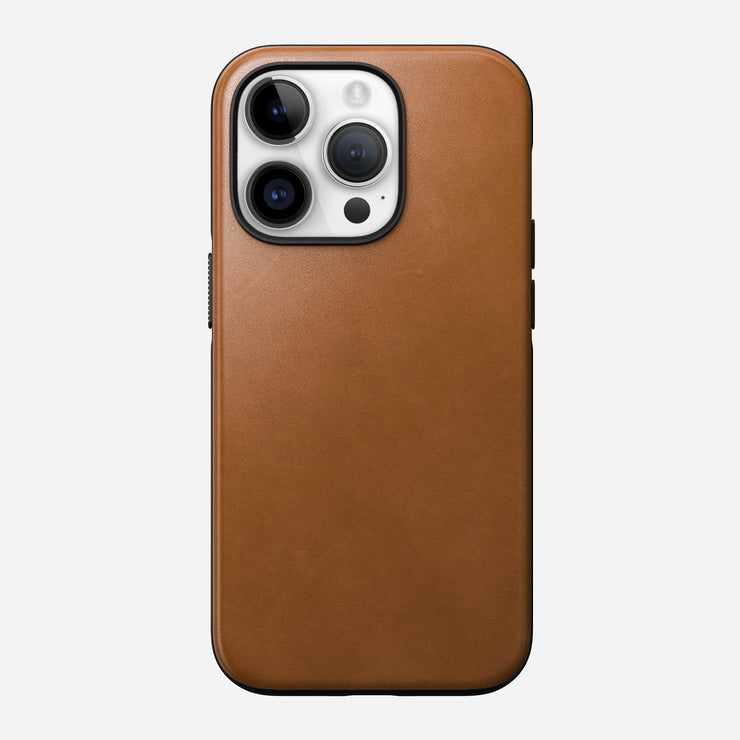 Modern Leather Case - iPhone 14 Pro | English Tan | Nomad Leather