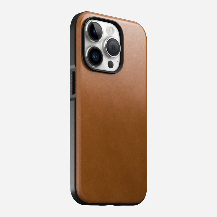 Modern Leather Case - iPhone 14 Pro | English Tan | Nomad Leather