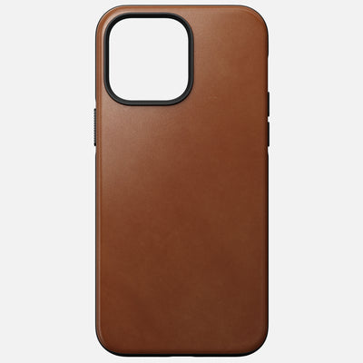 Open Box /// Modern Leather Case - iPhone 14 Pro Max | English Tan | Nomad Leather