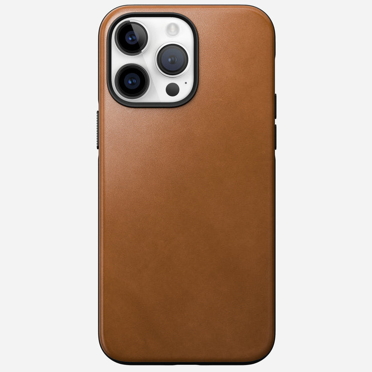 Modern Leather Case - iPhone 14 Pro Max | English Tan | Nomad Leather