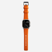 Rugged Band - 46mm/49mm | Silver Hardware | Ultra Orange