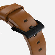 Modern Band - 45mm | Black Hardware | English Tan | Nomad Leather