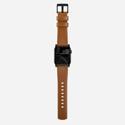 Modern Band - 46mm/49mm | Black Hardware | English Tan | Nomad Leather