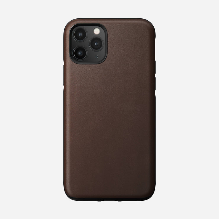 Rugged case rustic brown iphone 11 pro