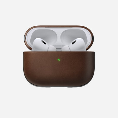 Open Box /// Modern Leather Case - Airpods Pro (2nd gen) | Brown | Nomad Leather