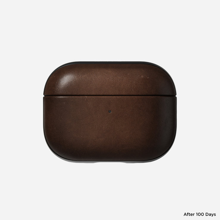 Modern Leather Case - Airpods Pro (2nd gen) | Brown | Nomad Leather