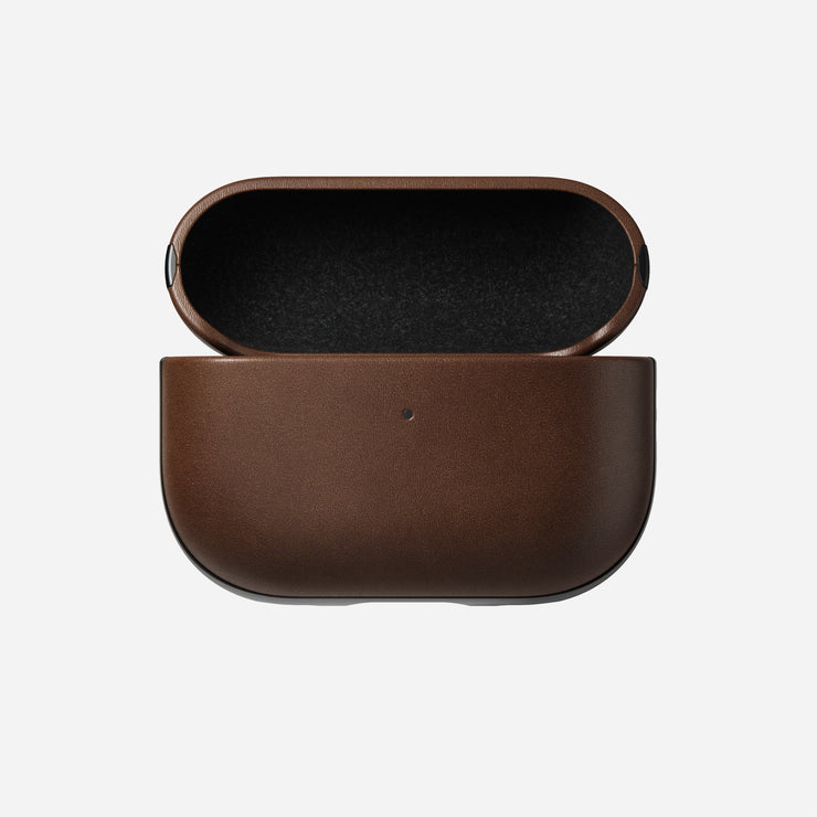 Modern Leather Case - Airpods Pro (2nd gen) | Brown | Nomad Leather