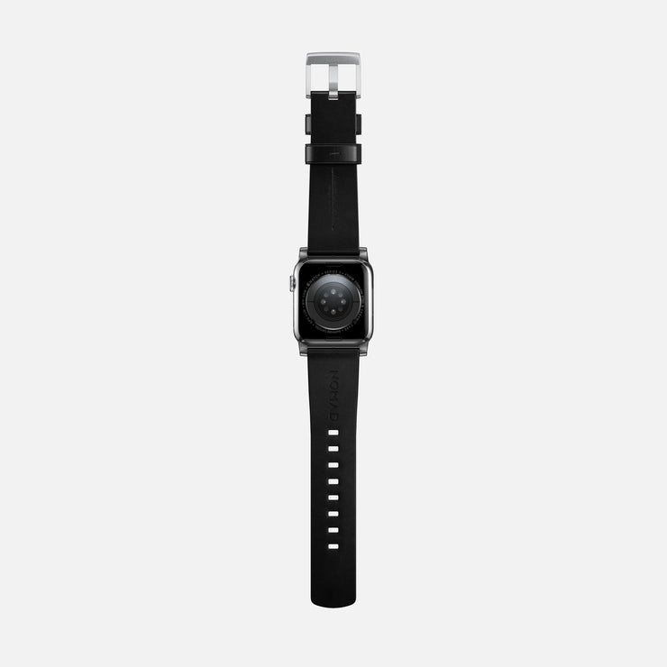 Modern Band - 41mm/42mm | Silver Hardware | Black | Horween