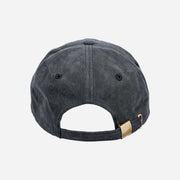 Six panel baseball cap back