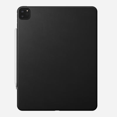 Rugged case horween leather black ipad pro 12 9 inch 4th generation 