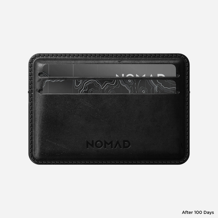 Card Wallet - Black | Horween