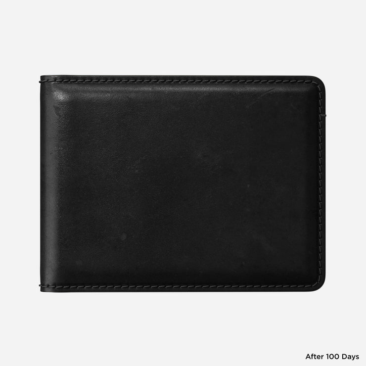 Bifold Wallet - Black | Horween