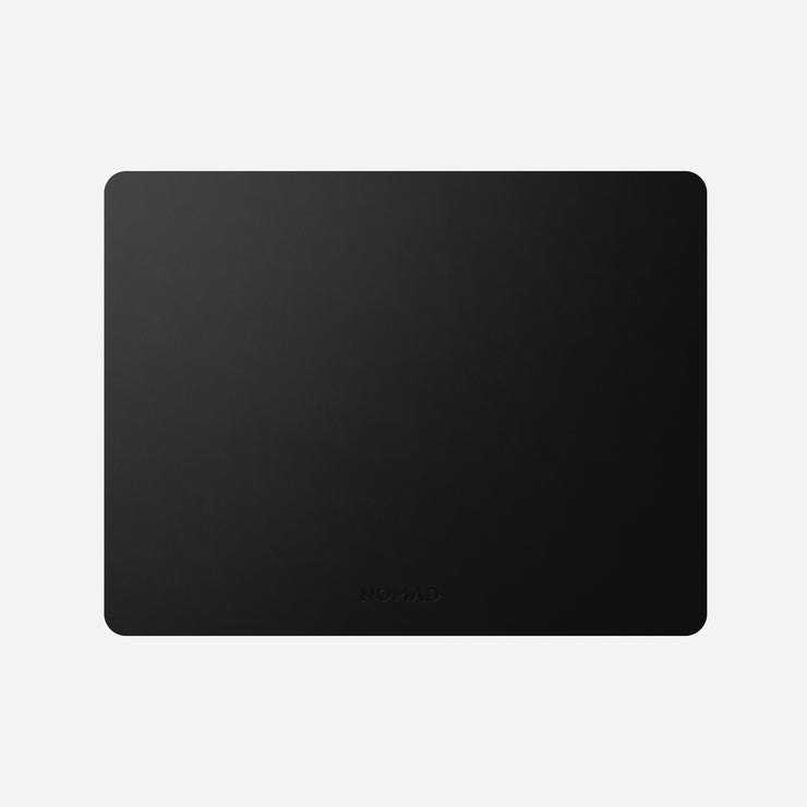 Horween Leather Mousepad Black 13-inch Font