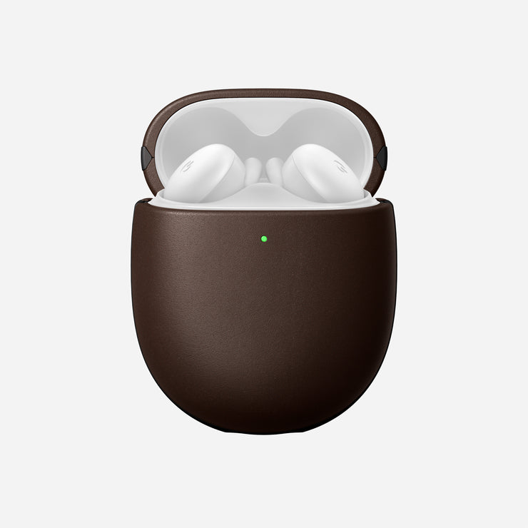 Open Box /// Modern Leather Case - Pixel Buds A-Series | Rustic Brown | Horween