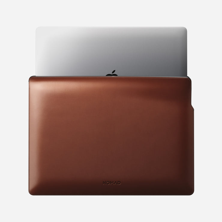 MacBook Sleeve - 13 Inch | Nomad Leather | English Tan