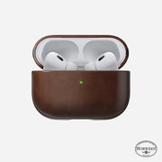 Open Box /// Modern Leather Case - Airpods Pro (2nd gen) | Rustic Brown | Horween