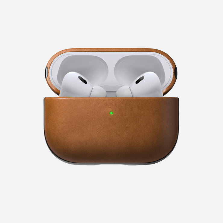 Modern Leather Case - Airpods Pro (2nd gen) | English Tan-C | Nomad Leather