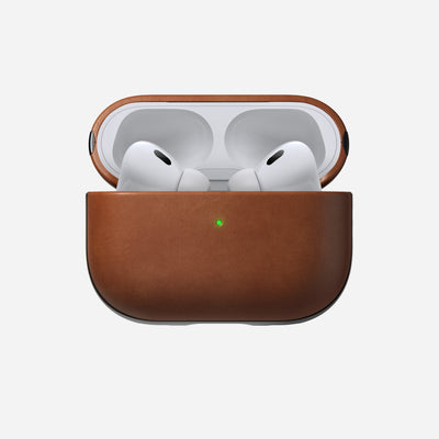 Open Box /// Modern Leather Case - Airpods Pro (2nd gen) | English Tan-C | Nomad Leather