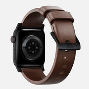 Modern Band - 45mm | Black Hardware | Rustic Brown | Horween