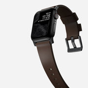 Modern Band - 45mm | Black Hardware | Brown | Nomad Leather