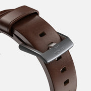 Modern Band - 46mm/49mm | Silver Hardware | Rustic Brown | Horween