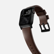 Modern Band - 41mm/42mm | Black Hardware | Rustic Brown | Horween